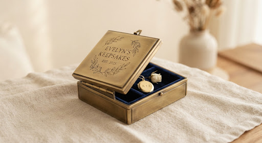 Personalized Brass Keepsake